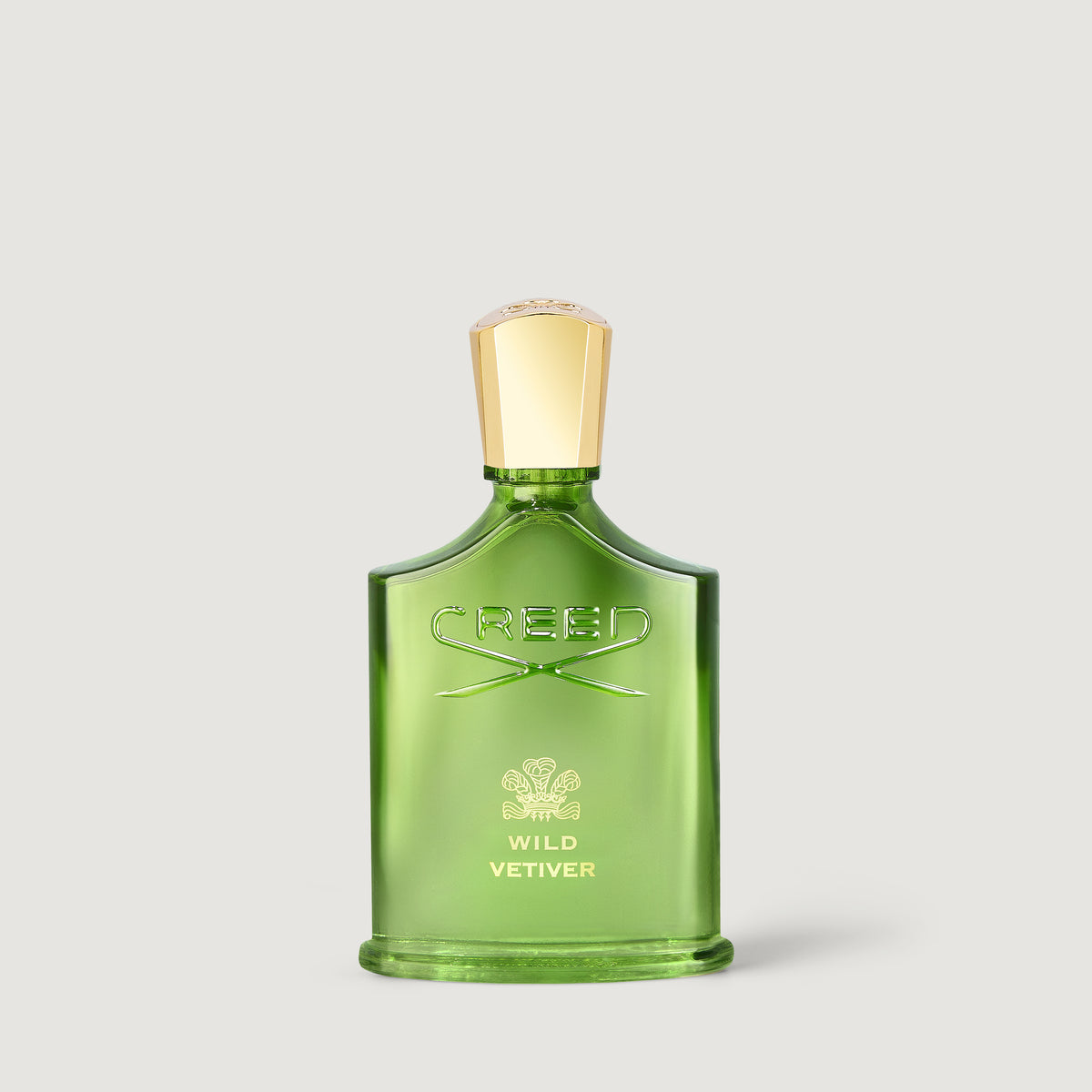 Creed Wild Vetiver retail bottle; decants sold separately by ZK Scent Studio