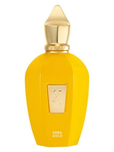 Xerjoff Erba Gold retail bottle; separately bottled decant sold